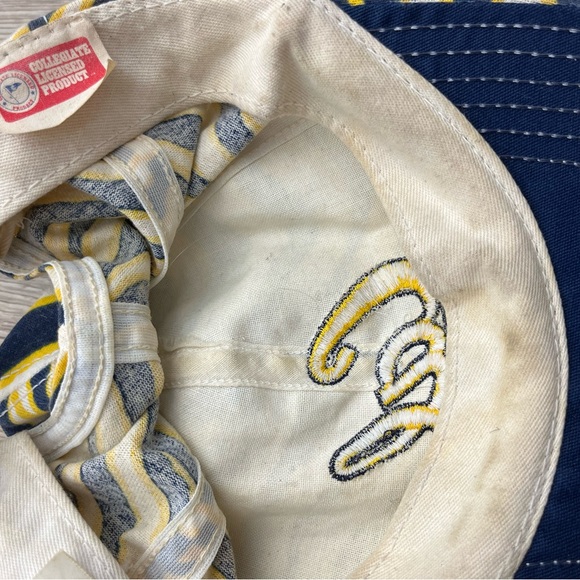 Cal State Unique wavy hat blue yellow SnapBack - Picture 6 of 8